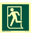 4422 Running man symbol to left