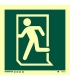 4422 Running man symbol to left