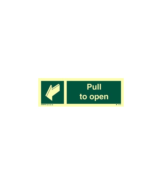 4481 Pull to open + backward arrow