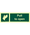 4481 Pull to open + backward arrow