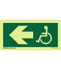 4824 Disabled symbol with arrow left