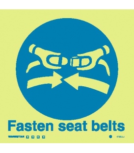 5100 Fasten seat belts - with text