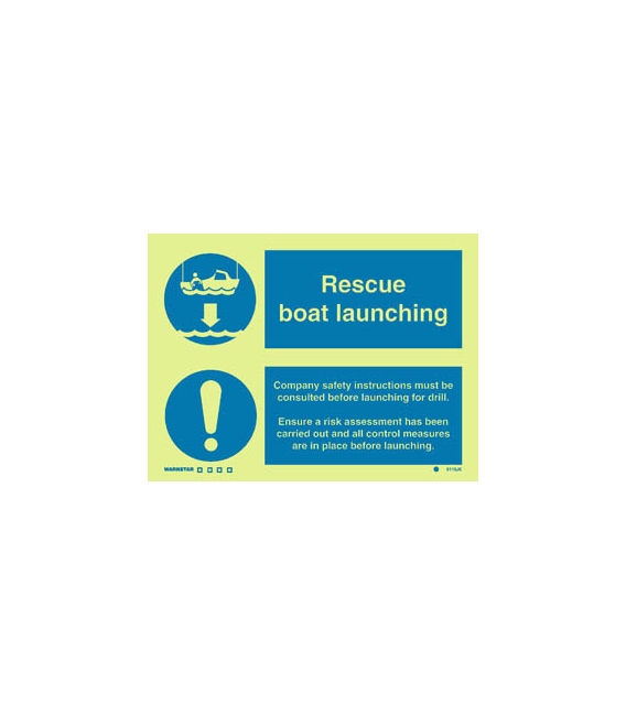 5110 Rescue Boat Launching + Procedure 