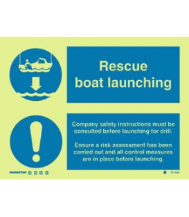 5110 Rescue Boat Launching + Procedure 