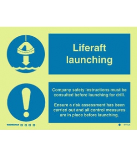 5111 Liferaft Launching + Procedure