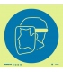 5645 Face shield symbol