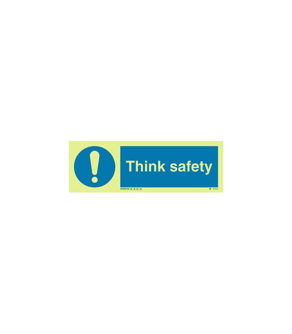 5675 Think safety + symbol