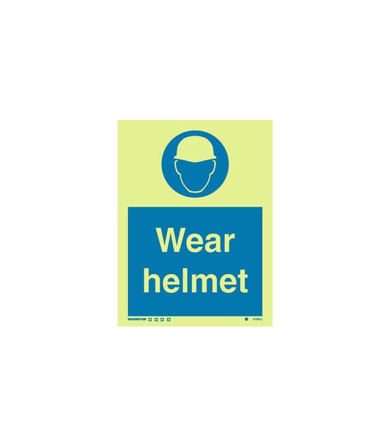 5709 Wear helmet + symbol