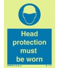 5710 Head protection must be worn + symbol