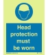 5710 Head protection must be worn + symbol