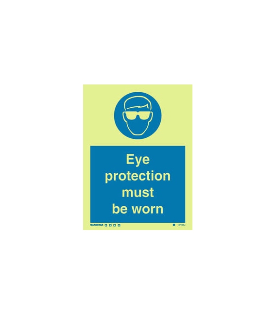 5712 Eye protection must be worn + symbol