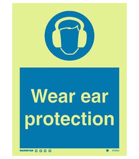 5722 Wear ear protection + symbol