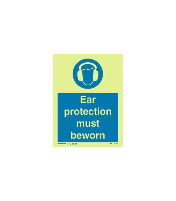 5723 Ear protection must be worn + symbol