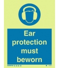 5723 Maritime Progress Ear protection must be worn + symbol