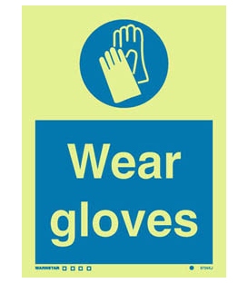 5724 Wear gloves + symbol