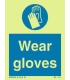 5724 Wear gloves + symbol