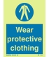 5726 Wear protective clothing + symbol