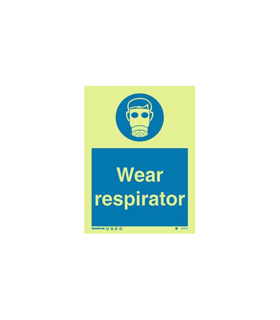 5731 Wear respirator + symbol