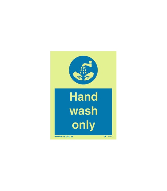 5737 Hand wash only
