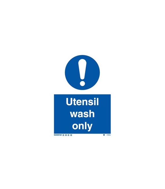 5738 Utensil wash only