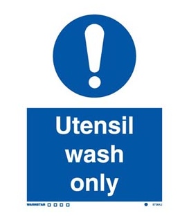 5738 Utensil wash only