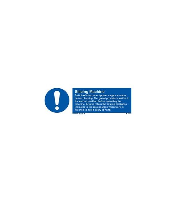 5750 Slicing Machine (Safety Instructions.)