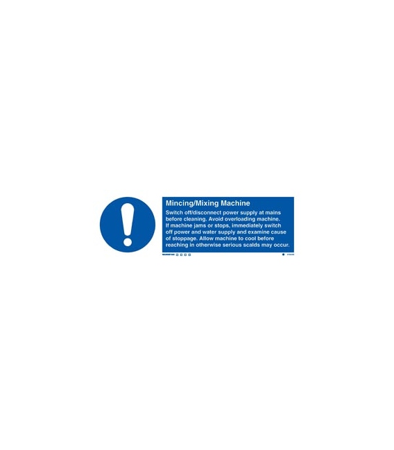 5753 Mincing/Mixing Machine (Safety Instructions.)