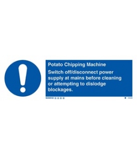 5754 Potato Chipping Machine (Safety Instructions.)