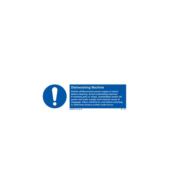 5755 Dishwashing Machine (Safety Instructions.)