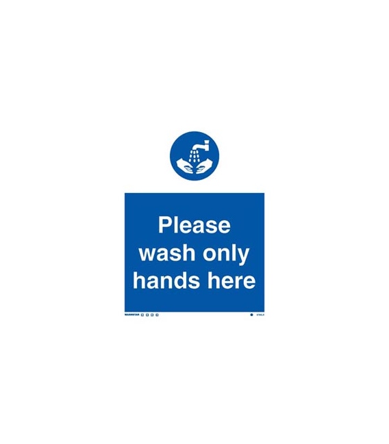 5760 Please wash only hands here.