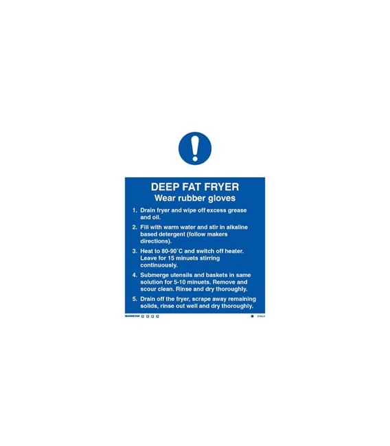 5762 Deep Fat Fryer Cleaning Instructions