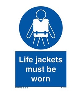 5790 Life jackets to be worn