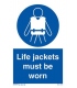 5790 Life jackets to be worn