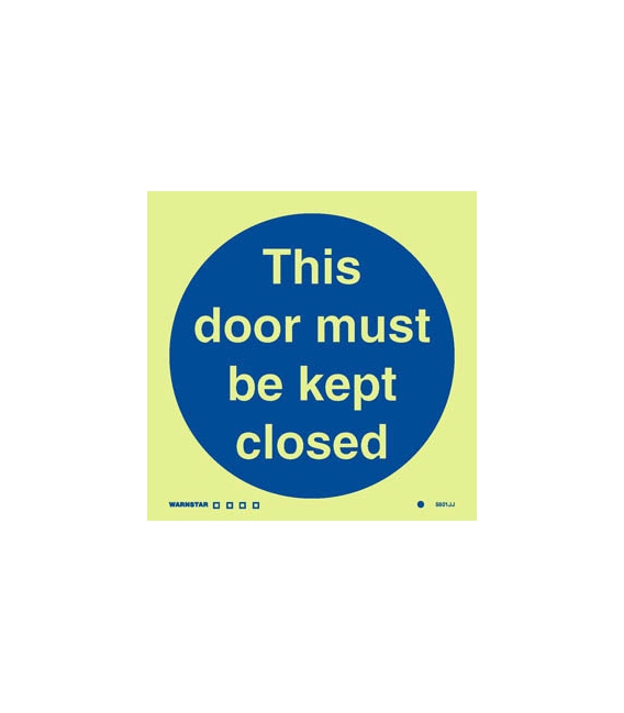 5801 This door must be kept closed
