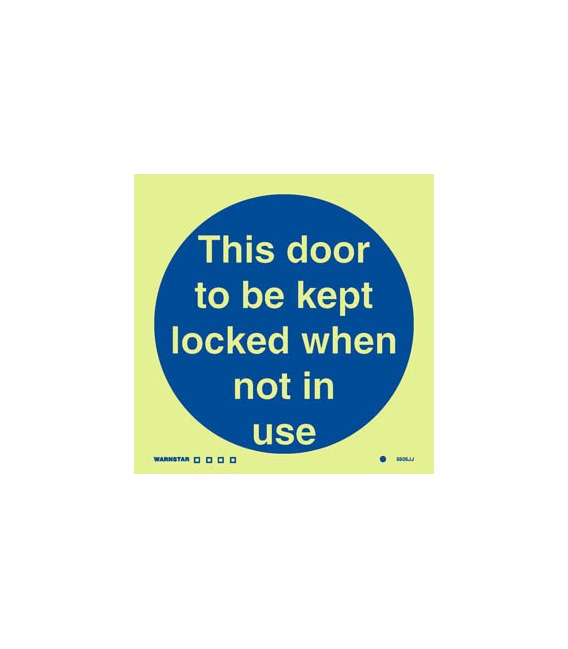 5805 This door is to be kept locked when not in use
