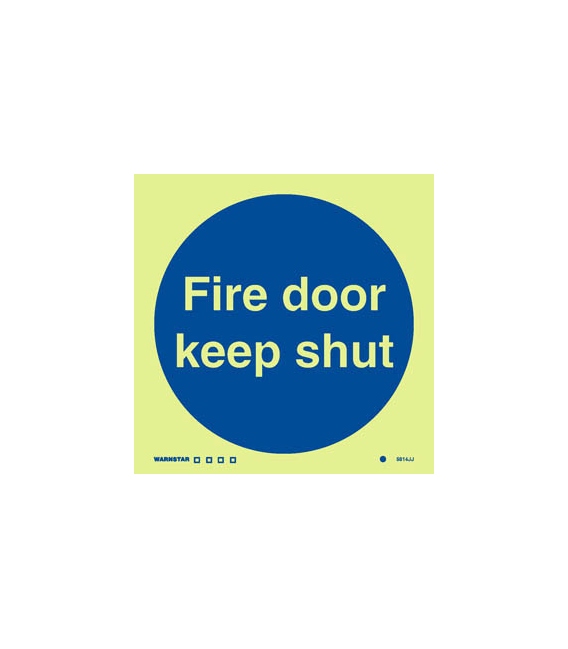 5814 Fire door keep shut