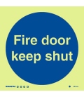 5814 Fire door keep shut