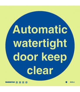 5820 Automatic watertight door keep clear