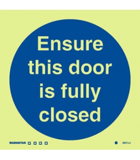 5821 Ensure this door is fully closed