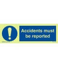 5851 Accidents must be reported + symbol