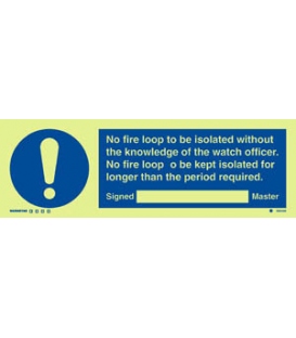 5853 No fire loop is to be isolated…