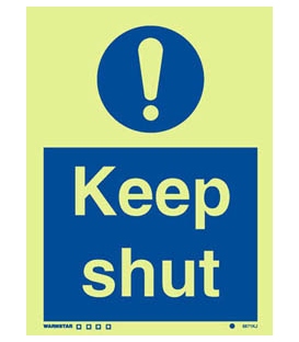 5871 Keep shut