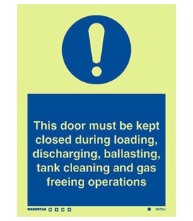 5872 This door must be kept closed during cargo…