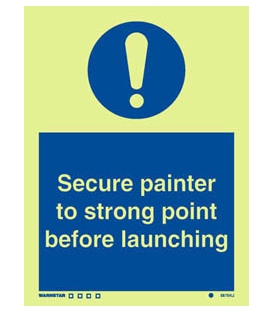 5875 Secure painter to strong point before launching