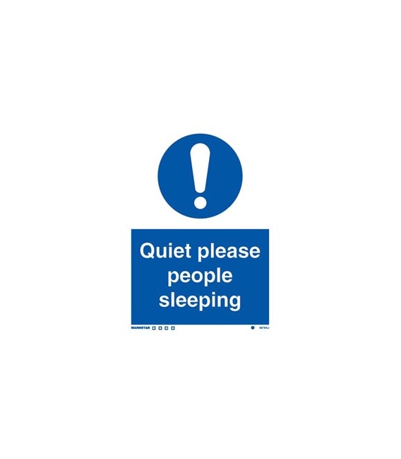 5878 Quiet please people sleeping