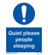 5878 Quiet please people sleeping