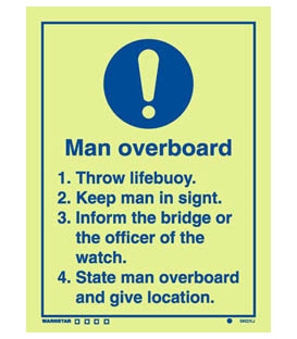 5902 Man overboard instructions