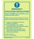 5903 Emergency evacuation instructions