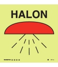 6011 Space protected by halon 1301