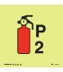 6083 2kg Powder fire extinguisher